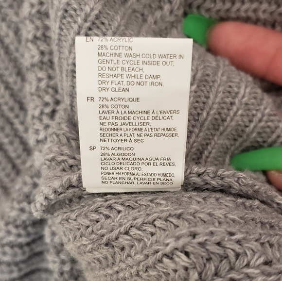 Long Sleeve Knit Sweater Dress - Picture 8 of 8